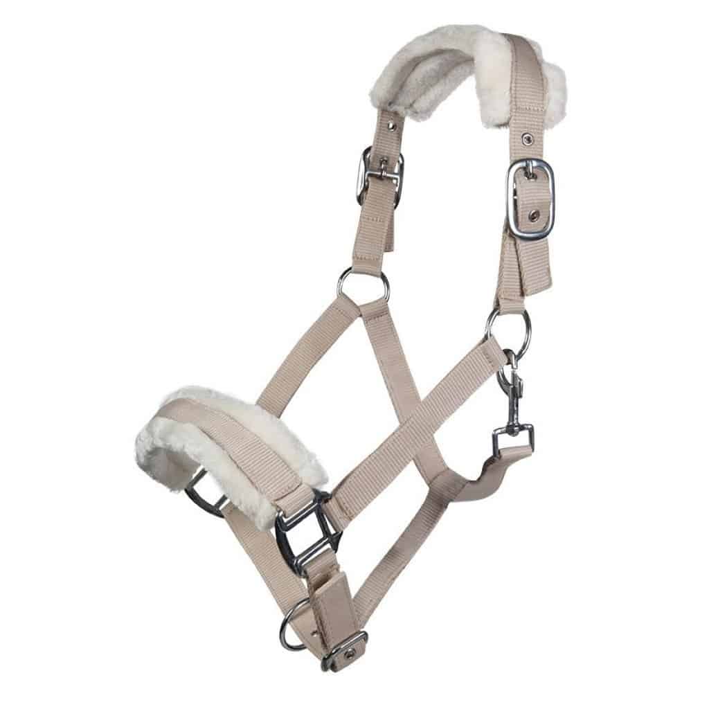 HKM Halter - Bischofshofen - with teddy fur *