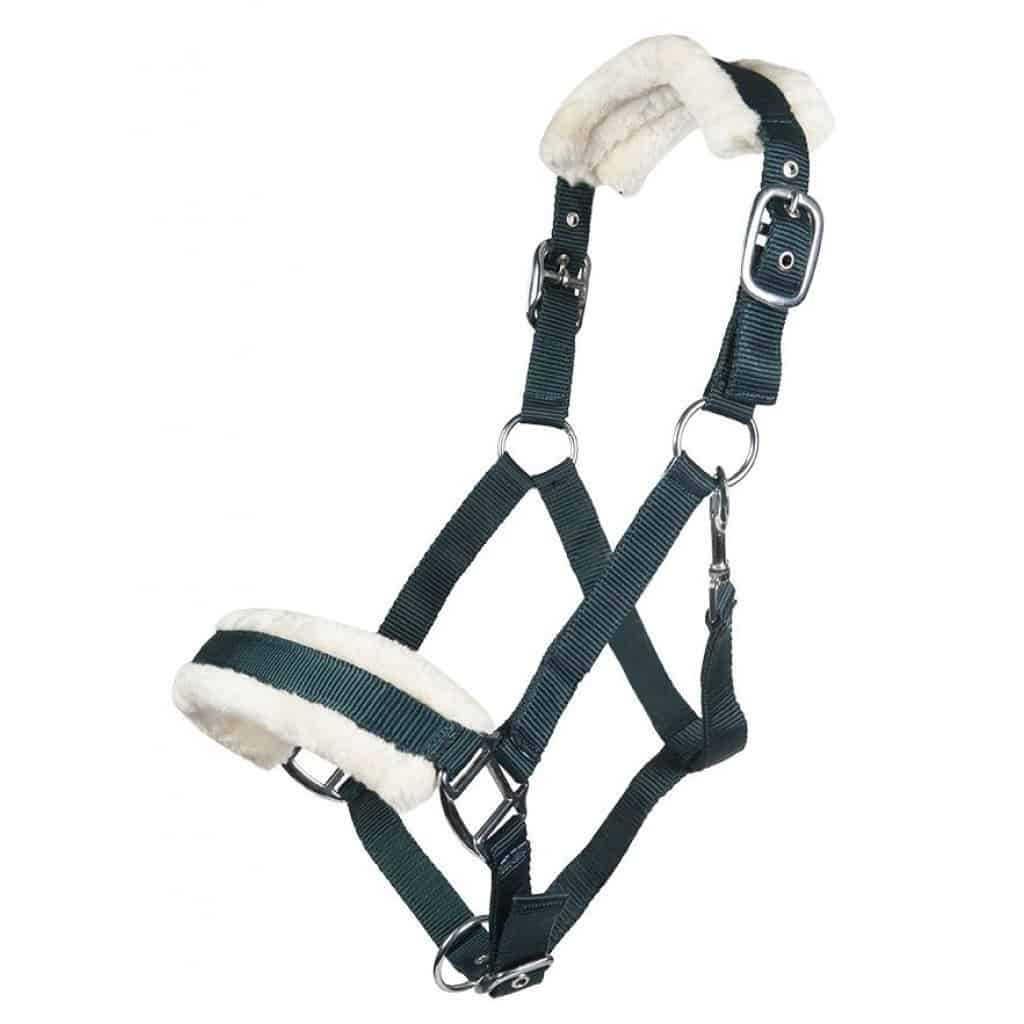 HKM Halter - Bischofshofen - with teddy fur *
