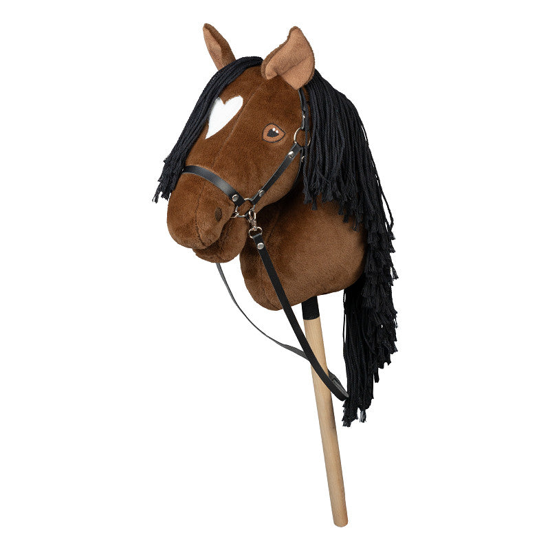 Horka Hobby Horse Esprit – Stoer Stokpaard met Afneembaar Hoofdstel & Vlechtbare Manen (kopie)