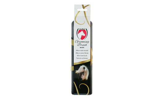 Excellent Grooming Brush – Multifunctionele Borstel voor Paard. Deze bijzondere borstel voor paard en pony is verkrijgbaar bij livin hofrse shop.