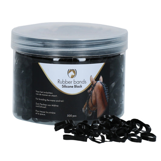 “Excellent Horse Elastiekjes – sterke, rekbare vlechtelastiekjes voor paarden. Ideaal voor manen en staart. Herbruikbaar en comfortabel in gebruik.”
