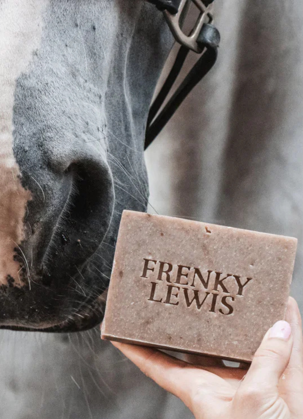 Frenky Lewis Paarden shampoobar PHoney & Care - 100% natuurlijke shampoobars, frontside