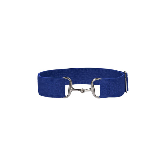 HKM Sports Stretch riem -Claire- Blauw. v