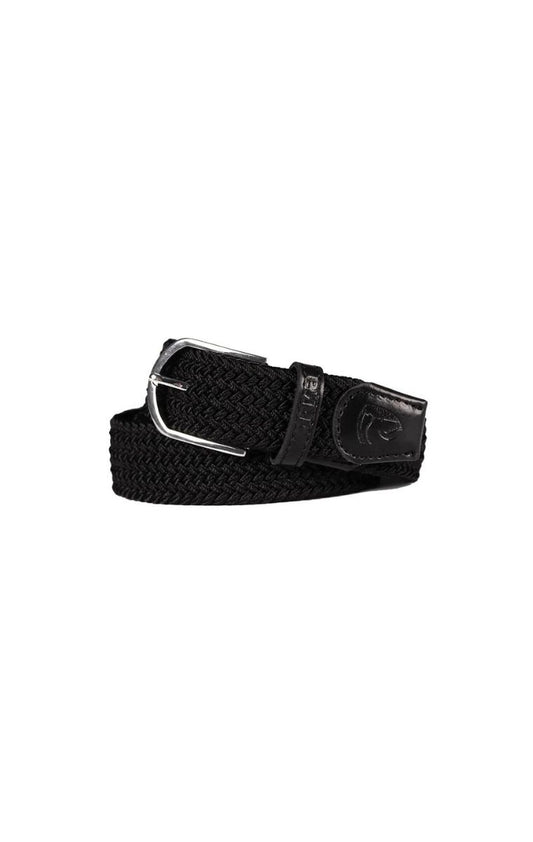 Bestel de Horka Stretch Riem Zwart bij Livin Horse Shop. Tijdloze elastische riem, comfortabel en stijlvol. Verkrijgbaar in de maten S, M en L.