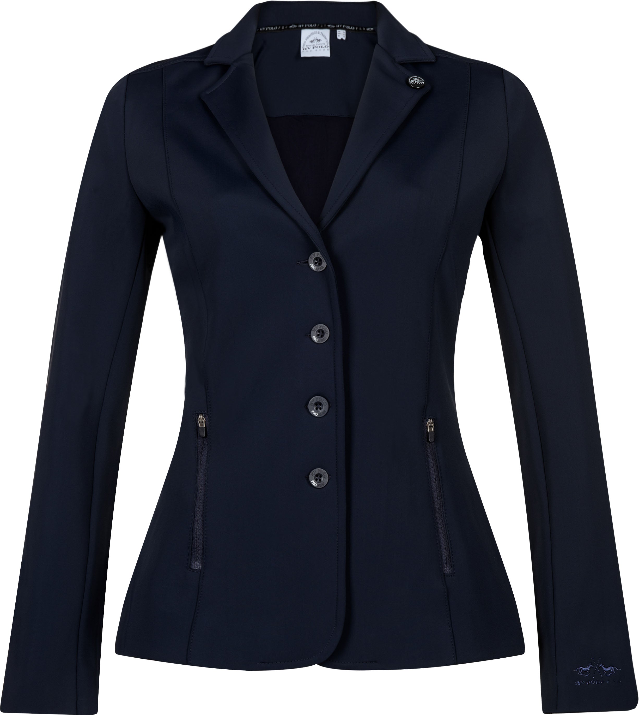 hv polo pro gear HV Polo Competition Jacket Hamilton – Stylish women's competition jack – Livin Horse Shop