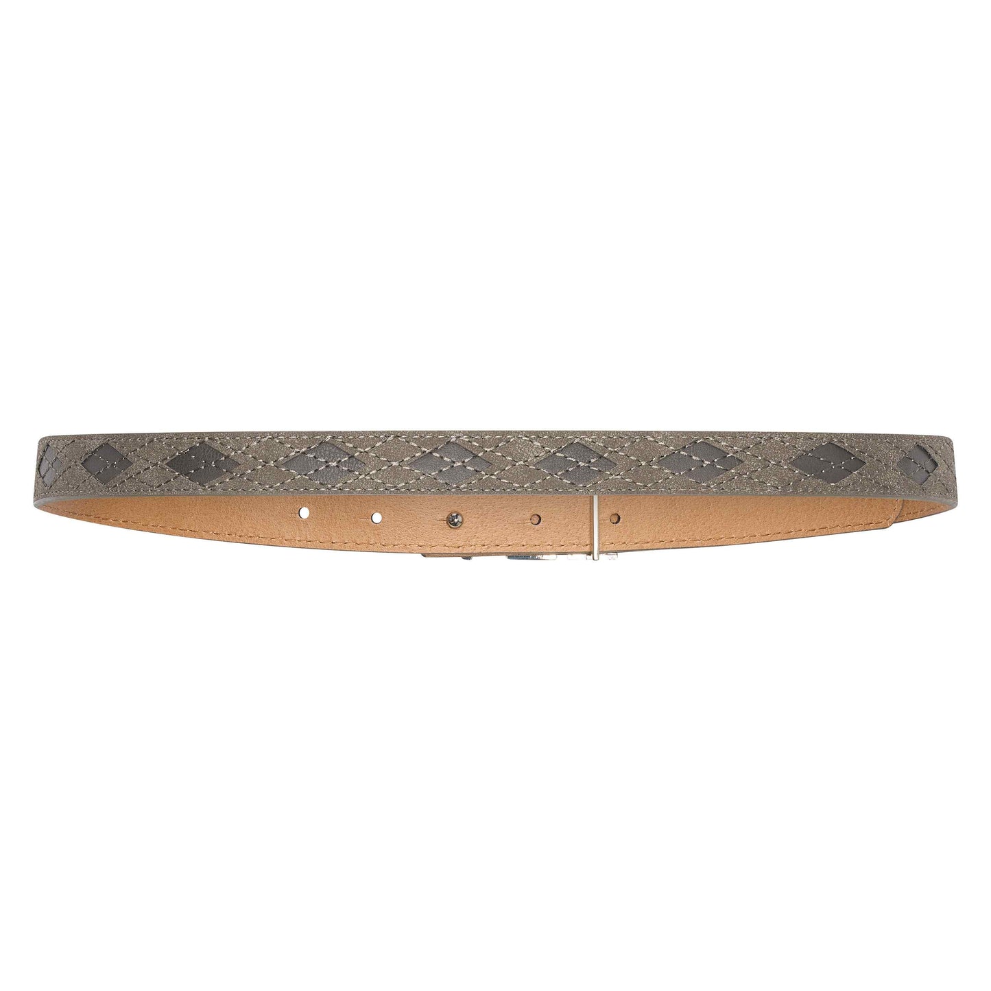 “HV Polo Belt HVP Argyle – elegante damesriem met luxe HV-gesp en ton-sur-ton argylepatroon. Perfecte finishing touch voor elke paardensportlook.” Mooie riemen van HV Polo