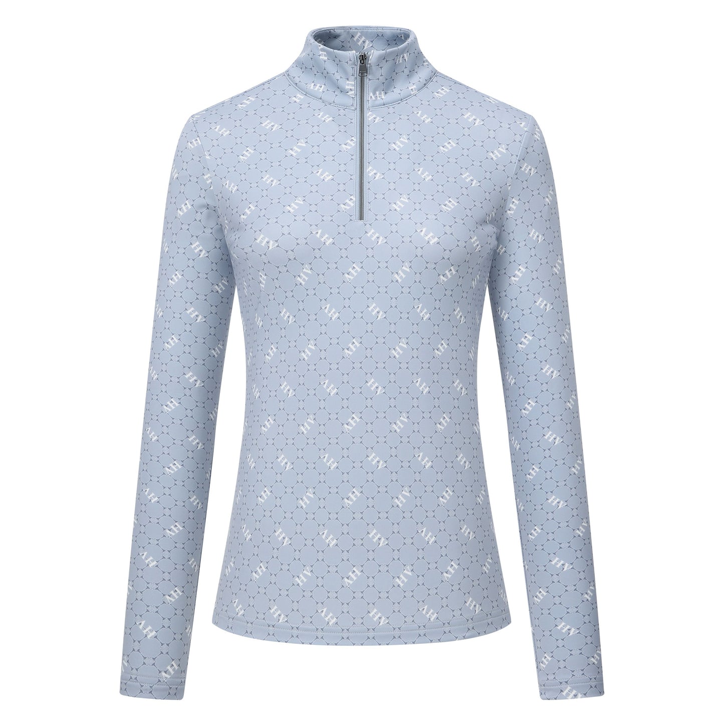 HV Polo Top Peggy shirt met zijdezacht tech jersey, 4-way stretch en UV-bescherming. Modieus, comfortabel en perfect voor trainingen en wedstrijden.