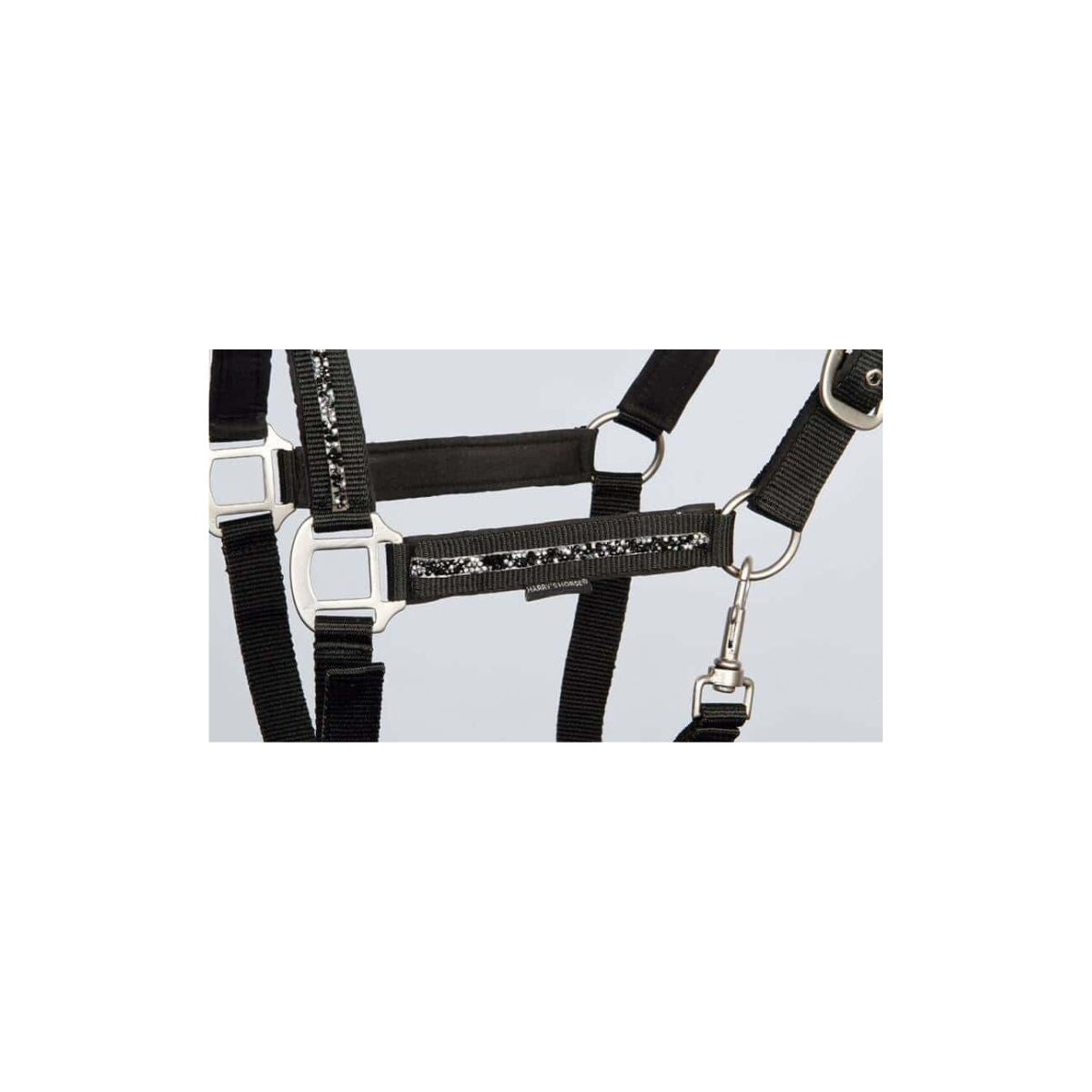 Harry's Horse Halter Set Quartz Black *