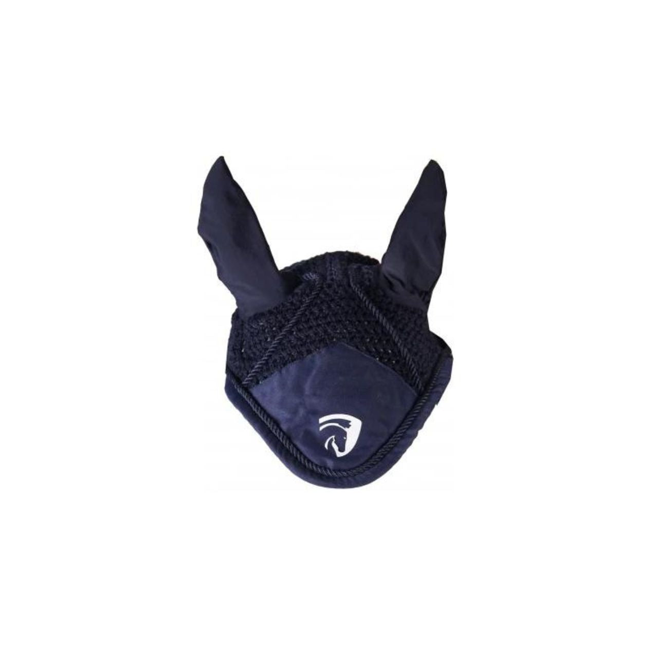 Horka Eventing Oornetje Blauw – Comfort & Bescherming | Pony & Full. De oornetjes zijn verkrijgbaar bij Livin Horse shop.