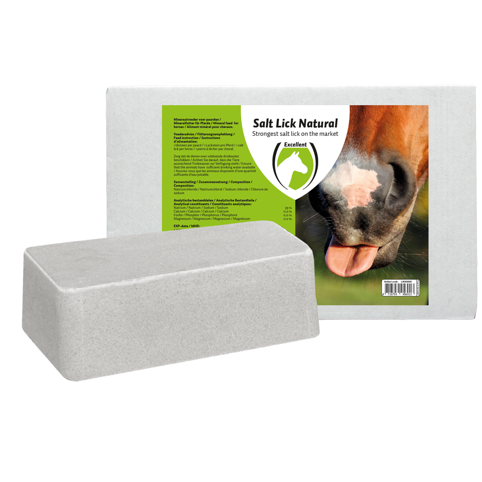 liksteen naturel. Excellent Liksteen Naturel 3 x 2 kg – 100% puur rotszout. Voorzie je paard van essentiële mineralen en sporenelementen. Verkrijgbaar bij Livin Horse Shop.