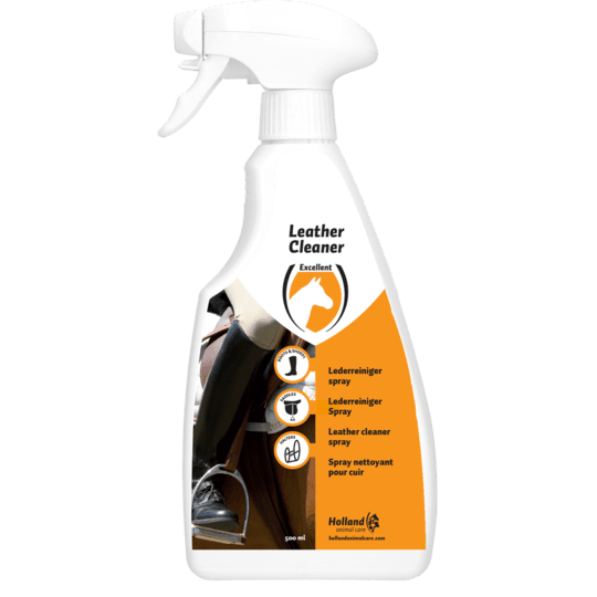 Leather cleaner spray. Reinig en verzorg leder als nooit tevoren met Excellent Leather Cleaner Spray. Geschikt voor zadels, laarzen, schoenen & meer. Houdt leder soepel en schoon!