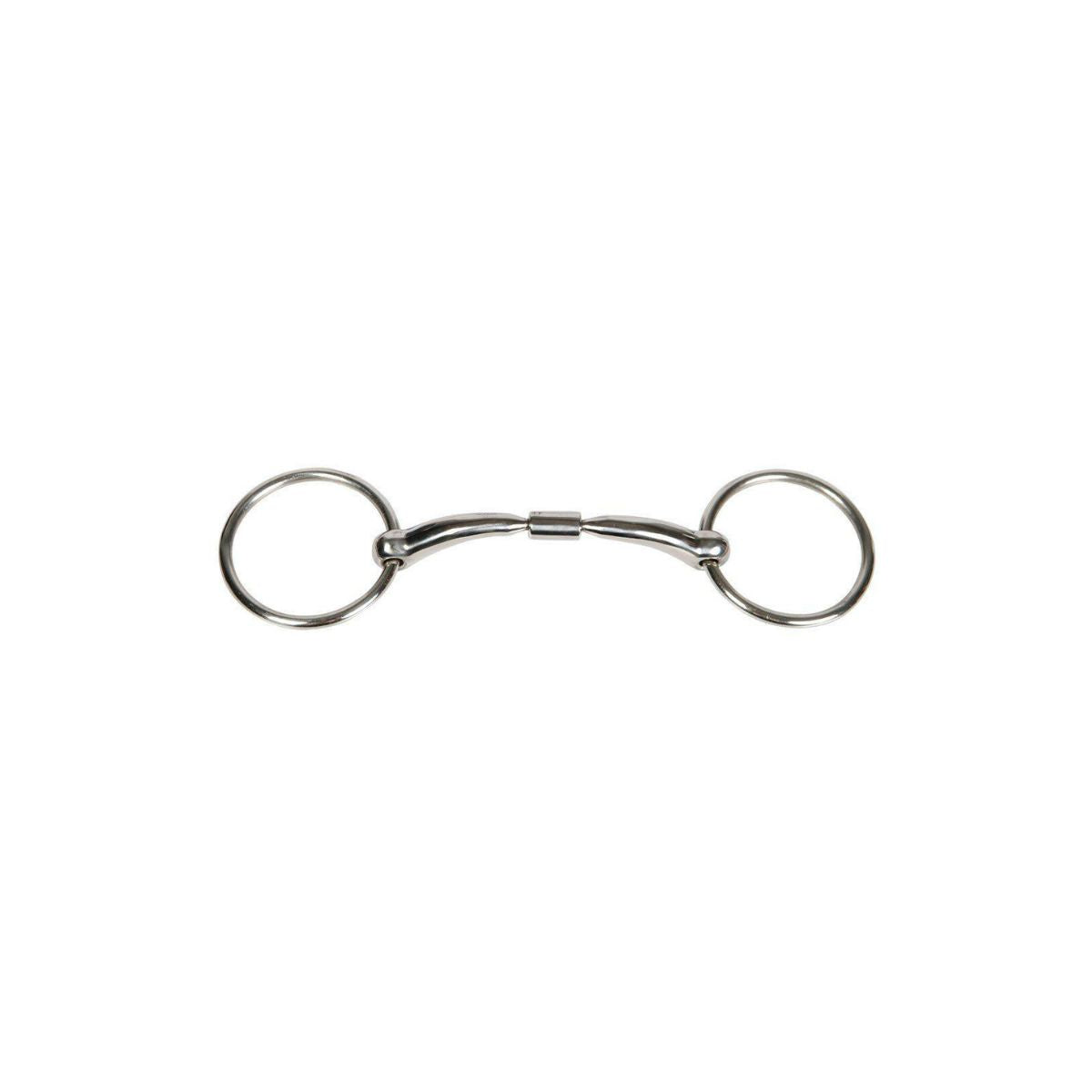 Harry's Horse Water Snaffle Anatomical Double Faults Roll-R 14mm — 11.5cm