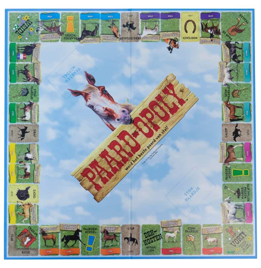 Paard Opoly bordspel