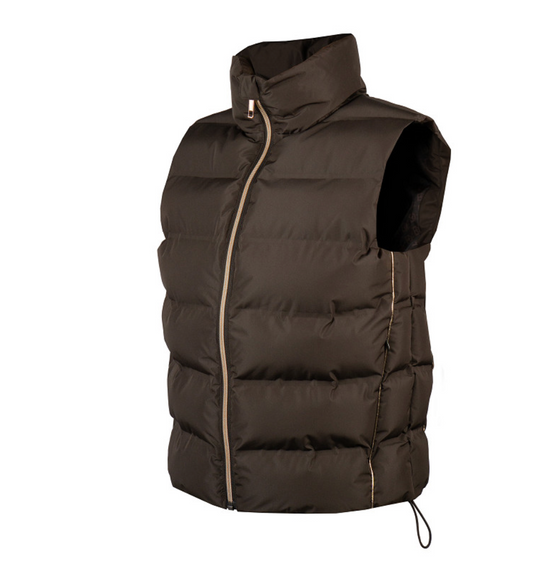 Bodywarmer Daphne bruin