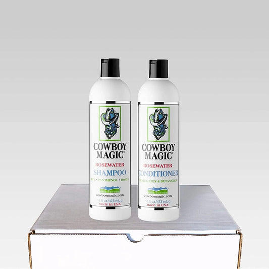 Bundle cowboy magic voor uw paard of pony, bundle bestaat uit cowboy magi9c en cowboy conditioner, livin horse shop is dealer van cowboy magic