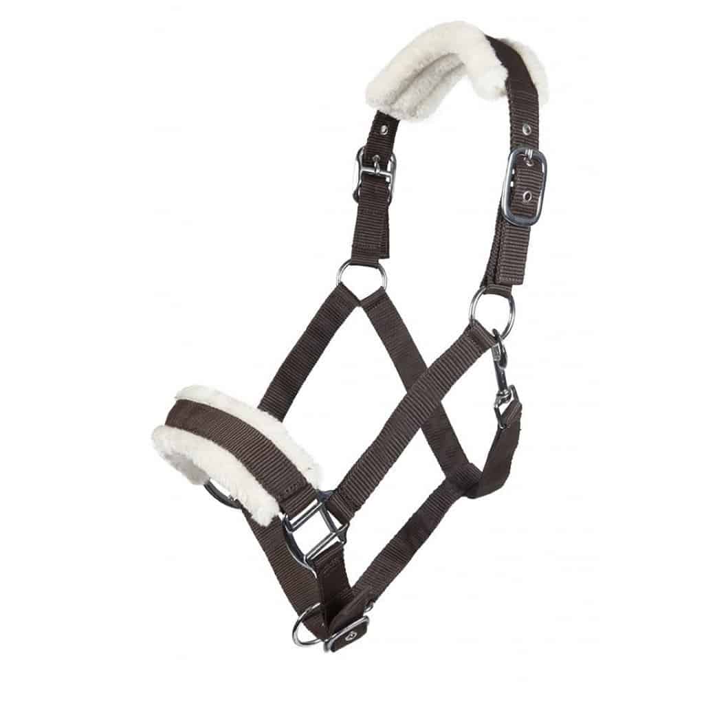 HKM Halter - Bischofshofen - with teddy fur *