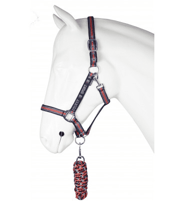 Horka Halsterset Sport Blauw – Met Bijpassend Touw. Deze Horka Halstersets zijn verkrijgbaar bij Livin Horse Shop, dealer van Horka.