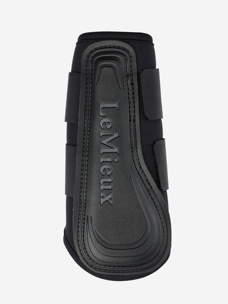 LeMieux Grafter boots zwart – ademend, duurzaam en geschikt voor voor- & achterbenen. Ideaal voor training of weide. Shop bij Livin Horse Shop! Beenbeschermers voor paard en pony