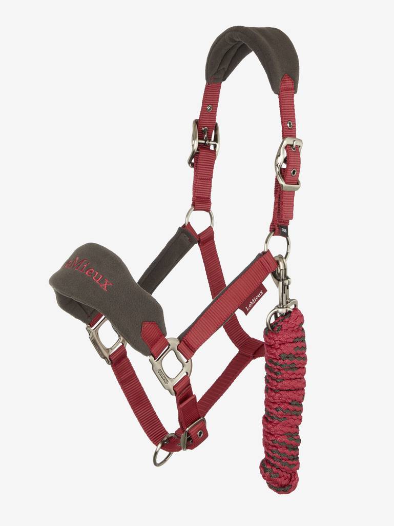 LeMieux Vogue halster Ember. LeMieux Vogue Halster Ember – Extra Zacht & Verstelbaar. De Lemieux halsters zijn verkrijgbaar bij Livin Horse Shop, dealer van LeMieux.