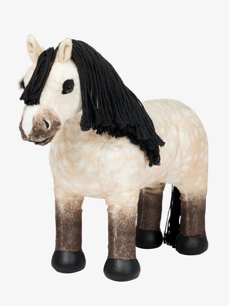 LeMieux Speelgoed Pony Dream – Wildkleur Toy Pony met Zachte Vacht en Donkere Manen. Deze speelgoed pony is verkrijgbaar bij livin horse shop. frontaanzicht toy pony dream