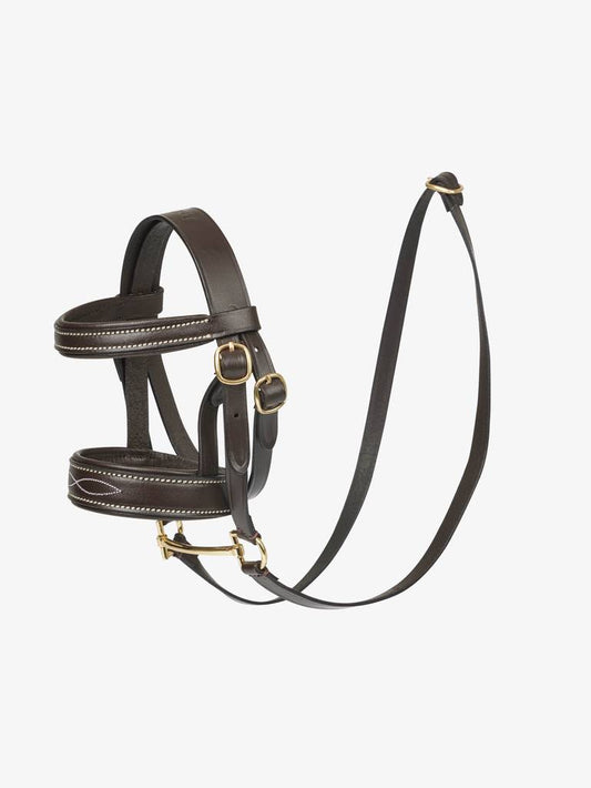 LeMieux Speelgoed Pony Bridle Brown – Realistisch Bruin Hoofdstel met Bit voor Toy Pony. Frontaanzicht hoofdstel toy pony lemieux