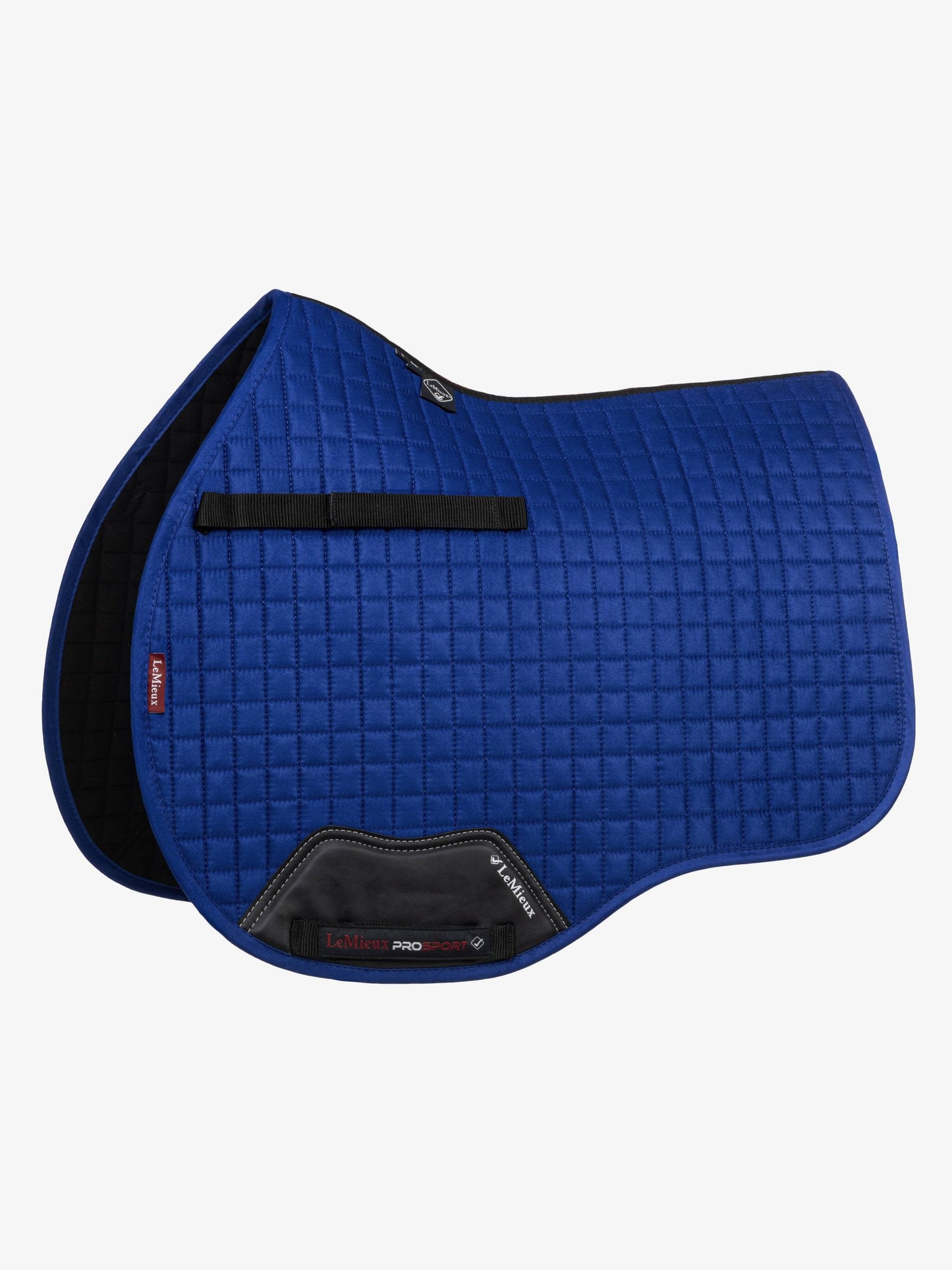 LeMieux Zadeldekje Suede Veelzijdigheid Square Benetton Blue. Dit trendy LeMieuz Zadeldekje is verkijgbaar bij Livin Horse Shop - zadeldek - zadeldekje - zadeldekje paard - zadeldekje pony.