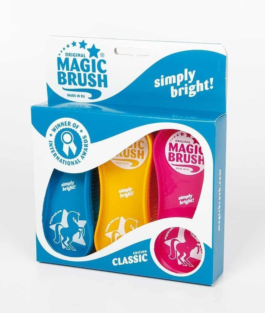 magic brush classic. Magic Brush Classic borstelset met hoeven-, benen- en lichaamsborstel. Verwijdert vuil en losse haren, werkt als zweetmes en is geschikt om mee te wassen.
