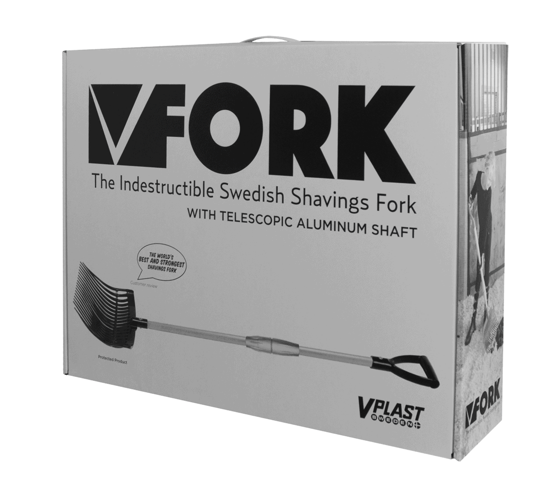 mestvork. Ontdek de praktisch onverwoestbare mestvork met aluminium steel, gemaakt van duurzaam kunststof. Geschikt voor alle weersomstandigheden en verkrijgbaar in roze, zwart en blauw.