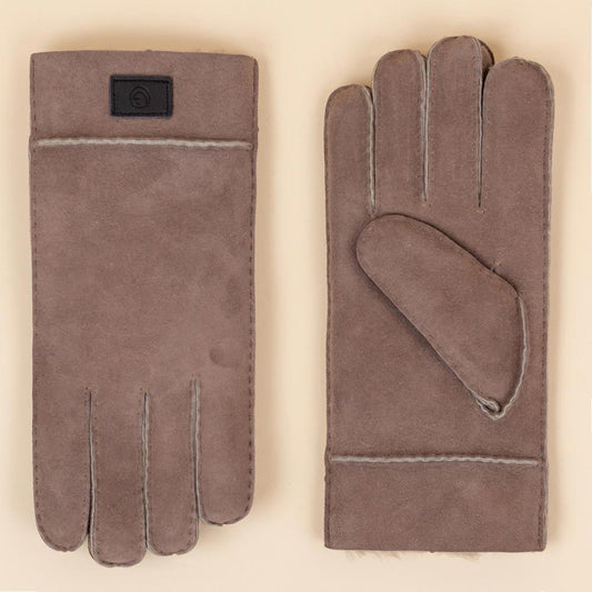 Moonrise heren gevoerde handschoenen Carlisle – Luxe 100% leren handschoenen met zachte wolvoering en leren brand tag. Warm, stijlvol en duurzaam voor de winter.