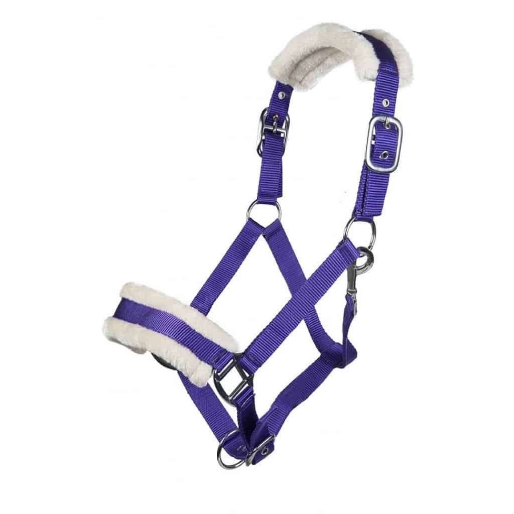 HKM Halter - Bischofshofen - with teddy fur *