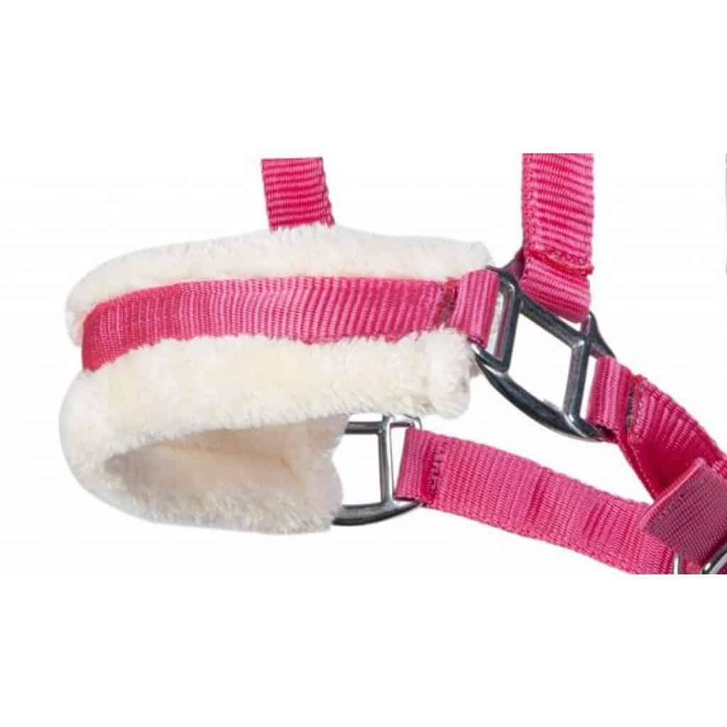 HKM Halter - Bischofshofen - with teddy fur *