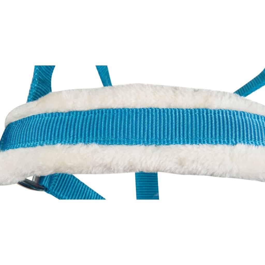HKM Halter - Bischofshofen - with teddy fur *