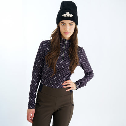 HV Polo Top Peggy Shirt Zwart | Modieus, Ademend & UV-beschermend