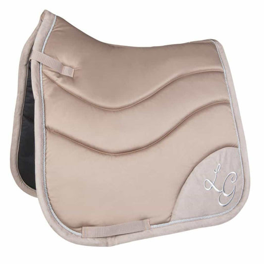 HKM Sports Saddle Pad Lauria Garelli Classic taupe *