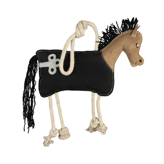 Horka Paardenspeelgoed van Suede Leer – Anti-Verveling voor Stal, Weide en Transport