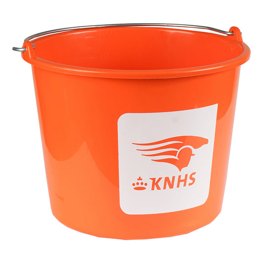 Horka Bucket 12L with Print – Sturdy Plastic Bucket for Stable and Garden