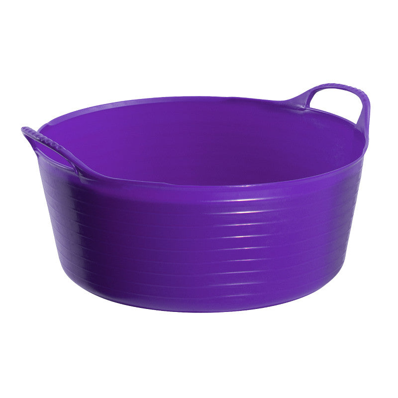 Horka Flex Tub Shallow 15L – Extra sturdy, shallow feeding tub, diameter 39 cm