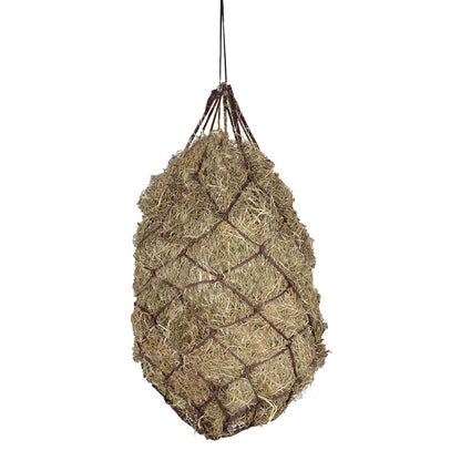 Horka Hay Net with Normal Mesh 10x10 cm – Durable &amp; Practical, 105 cm (Brown) 