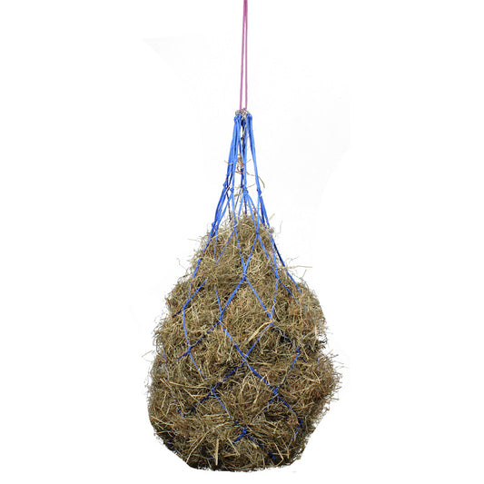 Horka Hay Net with Normal Mesh 10x10 cm – Durable &amp; Practical, 105 cm (Royal Blue) 
