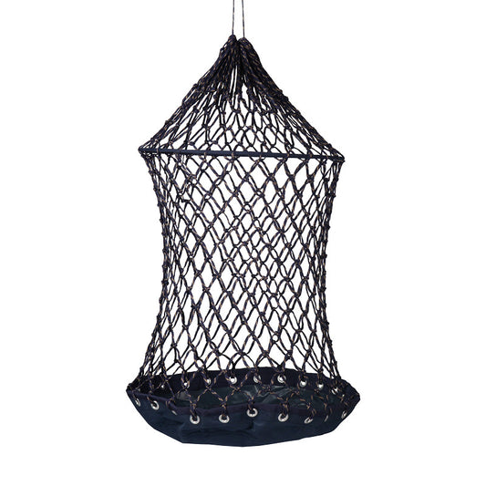 Horka Hay Net Deluxe Blue/Pink – Slowfeeder with Nylon Base &amp; Ring for Fast Filling 