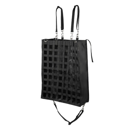 Horka Hay Bag Quatro – Strong Slowfeeder with Adjustable Loops &amp; Hooks 