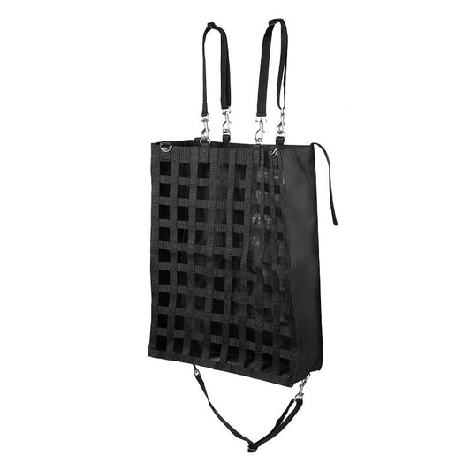 Horka Hay Bag Quatro – Strong Slowfeeder with Adjustable Loops &amp; Hooks 