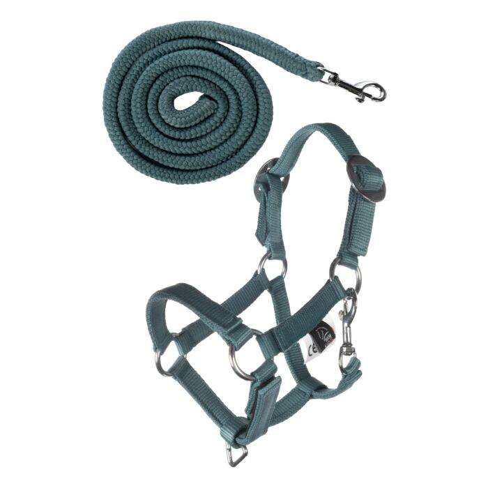 HKM Halsterset Hobby Horsing Turquoise - Livin Horse Shop