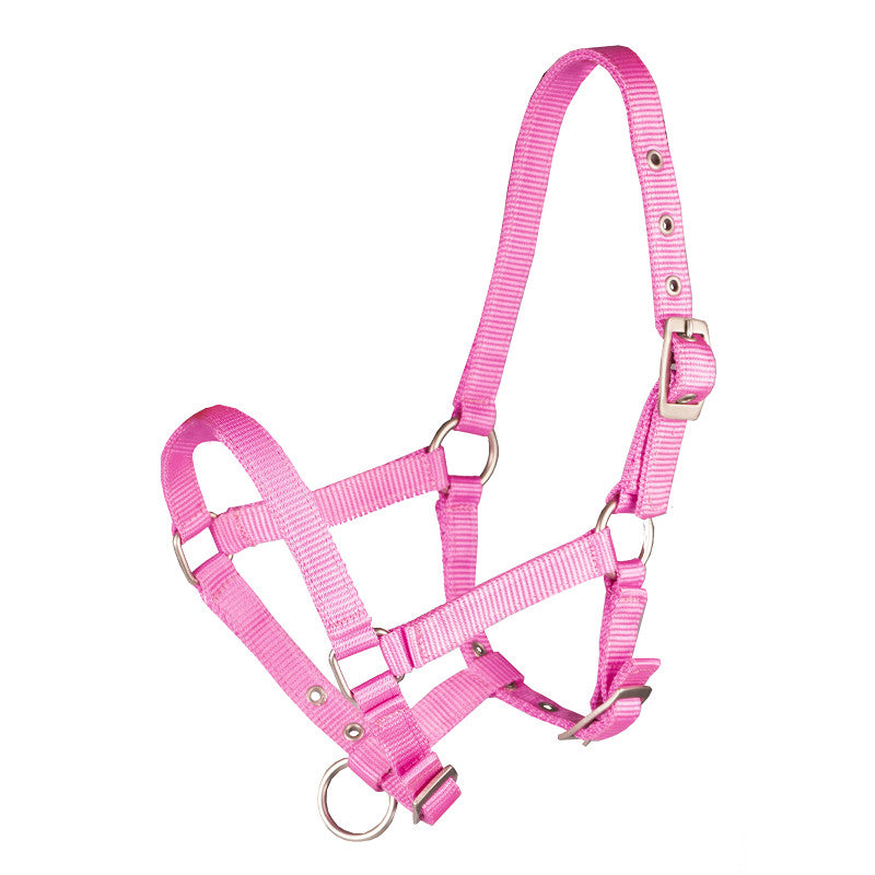 Horka Halster Basic Veulen – Verstelbaar Halster voor Veulens - Hot Pink