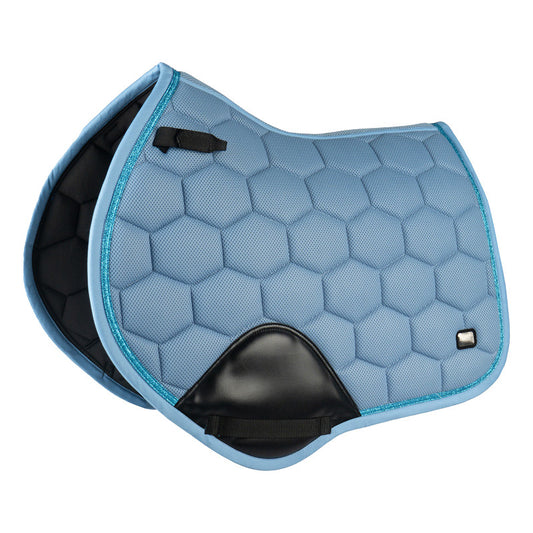 Horka Zadeldek CC Brilliance Angelite  – Ademend & Luxe Mesh Zadeldek met Glitterdetails
