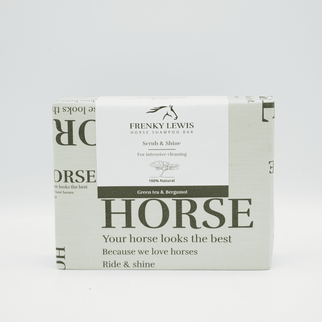 Frenky Lewis Natural Horse Shampoo Bar Scrub &amp; Shine