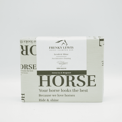 Frenky Lewis Natural Horse Shampoo Bar Scrub &amp; Shine