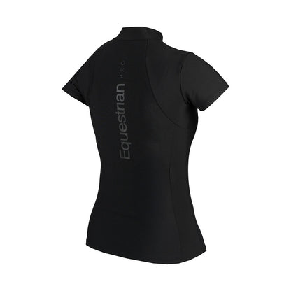 Horka Trainingsshirt Grande Zwart – Ademend & Sneldrogend Baselayer met Korte Mouwen