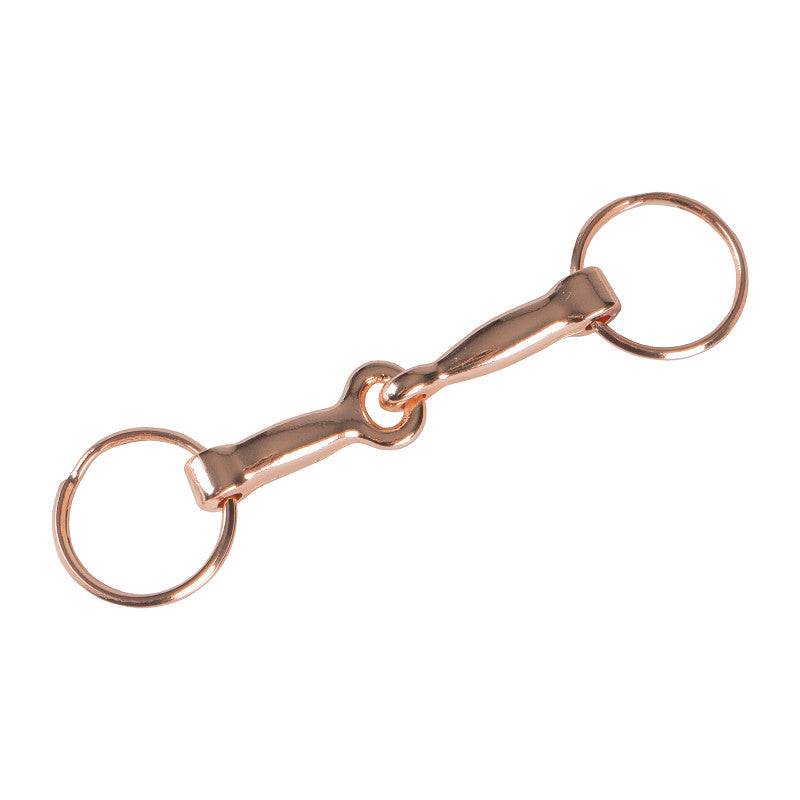 Horka Keyring Bit Water Snaffle - Rose Gold