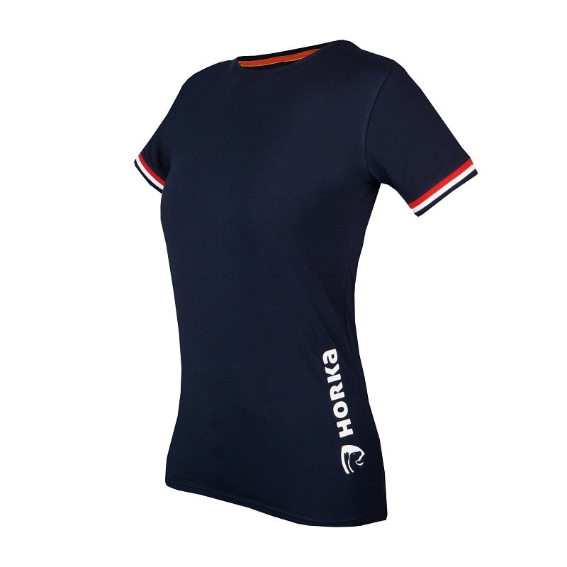 KNHS Horka Dames  T-Shirt Blauw